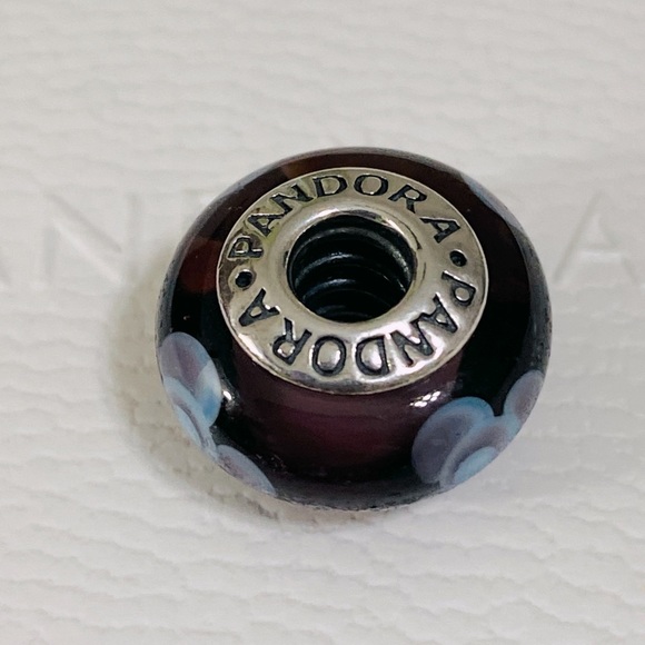 Pandora Flowers For You Murano Charm - Picture 3 of 4